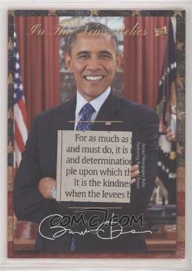 2018 The Bar Pieces of the Past Mementos - In the News Relic #ITNM-BO.1 - Barack Obama (Color)