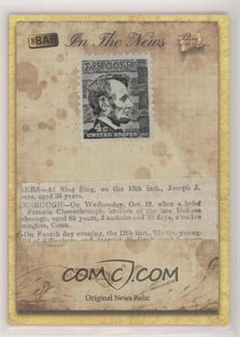 2018 The Bar Pieces of the Past Mementos - News Relics #_ABLI - Abraham Lincoln