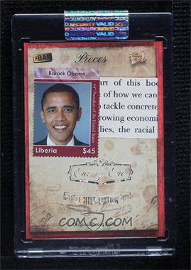 2018 The Bar Pieces of the Past Mementos - Pieces Relics - Limited Edition Silver #_BAOB - Barack Obama /1 [Uncirculated]