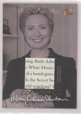 2018 The Bar Pieces of the Past Mementos - Pieces of the Past Relics #PR-HC - Hillary Clinton
