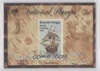 USA (Roanoke Voyages North Carolina 1584) #/1