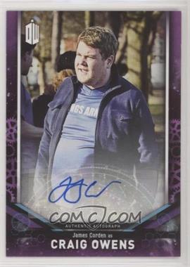 2018 Topps Doctor Who Signature Series - [Base] #DWA-JC - James Corden as Craig Owens