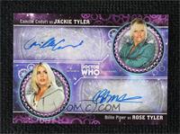 Camille Coduri as Jackie Tyler and Billie Piper as Rose Tyler #/5
