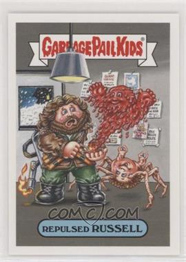 2018 Topps Garbage Pail Kids Oh, the Horror-ible - '80s Sci-Fi Sticker #9b - Repulsed Russell