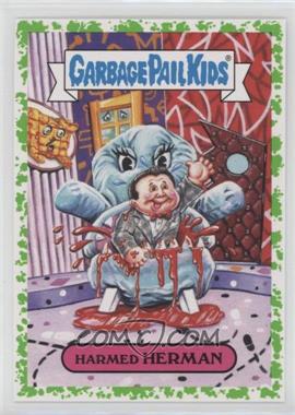 2018 Topps Garbage Pail Kids We Hate the '80s - '80s TV Shows & Ads Sticker - Puke #3b - Harmed Herman