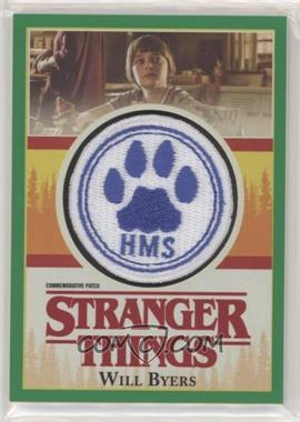 2018 Topps Stranger Things - Manufactured Patches - Green #P-WB - Will Byers /50