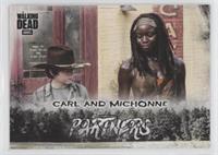 Carl and Michonne