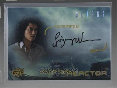 2018 Upper Deck Aliens Movie - Actor Reactor Autographs #AR-ER - Sigourney Weaver as Ellen Ripley