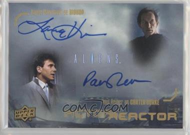 2018 Upper Deck Aliens Movie - Actor Reactor Dual Autographs #DR-BB - Lance Henriksen, Paul Reiser