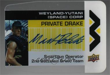 2018 Upper Deck Aliens Movie - WY Plexi Business Cards - Autographs #WY-PD - Mark Rolston