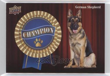 2018 Upper Deck Canine Collection - Breed Winners Champion Patch Achievement #RWC-GS - German Shepherd