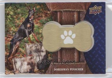 2018 Upper Deck Canine Collection - Dog Tags #DOG-14 - Doberman Pinscher