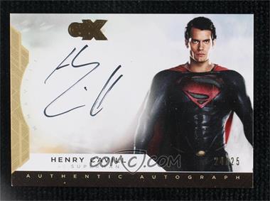 2019 Cryptozoic DC CZX Super Heroes & Super-Villains - Autographs #HC-S2 - Man of Steel - Henry Cavill as Superman /25