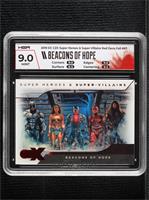 Justice League - Beacons of Hope [HGA 9 MINT] #/80