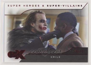 2019 Cryptozoic DC CZX Super Heroes & Super-Villains - [Base] - Red Deco Foil #43 - The Dark Knight - Smile /80