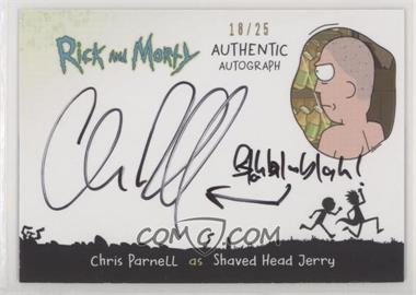2019 Cryptozoic Rick and Morty Season 2 - Autographs #CP-SH - Chris Parnell and Shaved Head Jerry /25