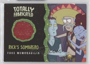 2019 Cryptozoic Rick and Morty Season 2 - Totally Fabricated #TF09 - Rick's Sombrero