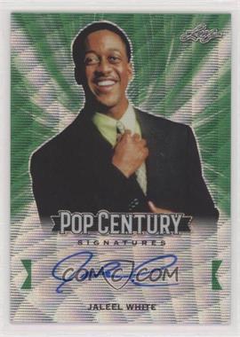 2019 Leaf Pop Century - [Base] - Green Wave #BA-JW1 - Jaleel White /4