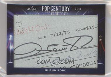 2019 Leaf Pop Century - Cut Signatures #PCC-GF1 - Glenn Ford