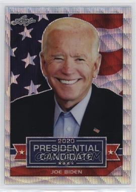 2019 Leaf Presidential Candidates - [Base] - Silver Wave #PC-04 - Joe Biden