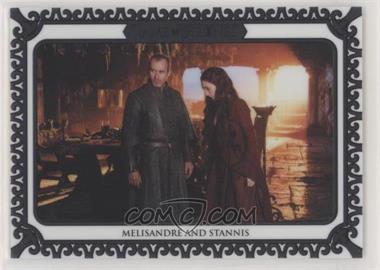 2019 Rittenhouse Game of Thrones Inflexions - [Base] - White #28 - Melisandre and Stannis /50