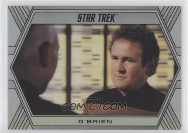 2019 Rittenhouse Star Trek InfleXions: Starfleet's Finest - [Base] - Silver Holofoil #59 - O'Brien /75