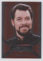 Captain Picard, Commander Riker [EX to NM]