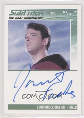 2019 Rittenhouse Star Trek InfleXions: Starfleet's Finest - Update Autographs #_JFWR - TNG Design - Jonathan Frakes as William Riker