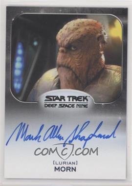 2019 Rittenhouse Star Trek InfleXions: Starfleet's Finest - Update Autographs #_MASH - DS9 Design - Mark Allen Shepherd as Morn