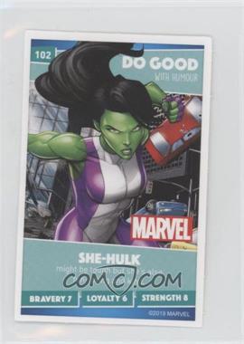 2019 Sainsbury's Disney Heroes - [Base] #102 - She-Hulk