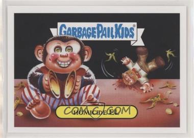 2019 Topps Garbage Pail Kids: Revenge of Oh, The Horror-ible - '80s Horror Stickers #10a - Homicide El