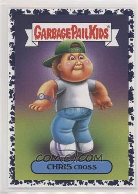 2019 Topps Garbage Pail Kids: We Hate the '90s - '90s Fashion Sticker - Bruised #6b - Chris Cross