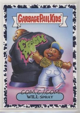 2019 Topps Garbage Pail Kids: We Hate the '90s - '90s TV Sticker - Bruised #7a - Will Spray