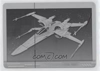 Poe Dameron's X-Wing Fighter #/1