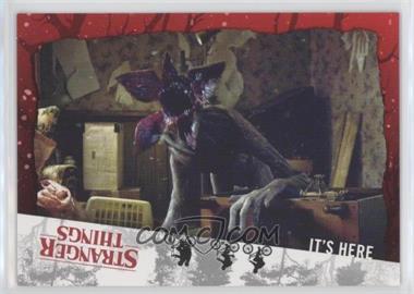 2019 Topps Stranger Things Welcome To The Upside Down - [Base] - Red #32 - It's Here /50