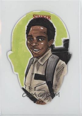 2019 Topps Stranger Things Welcome To The Upside Down - Shaped Sketch Cards #JM2 - Jason Miller /1