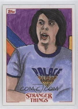 2019 Topps Stranger Things Welcome To The Upside Down - Sketch Artists #JM - Jordan Maison