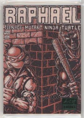 2019 Topps The Art of TMNT (Teenage Mutant Ninja Turtles) - Artist Autographs - Green #28 - Micro & Mini-Series - Raphael Issue 1 (Kevin Eastman) /99