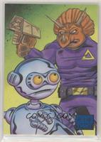 New Visions - Fugitoid and Triceriton (Steve Lavigne and Ryan Brown) #/10