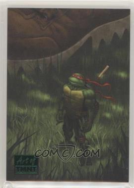 2019 Topps The Art of TMNT (Teenage Mutant Ninja Turtles) - [Base] - Green #56 - Volume Four - Issue 21 (Jim Lawson and Michael Dooney) /99