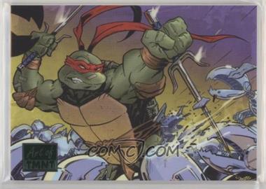 2019 Topps The Art of TMNT (Teenage Mutant Ninja Turtles) - [Base] - Green #88 - New Visions - Against the Mousers (Michael Dooney) /99
