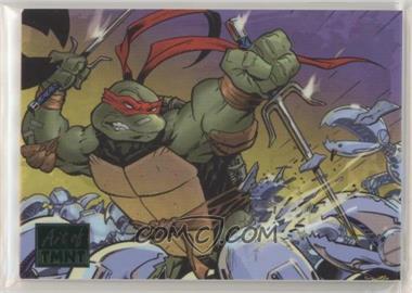 2019 Topps The Art of TMNT (Teenage Mutant Ninja Turtles) - [Base] - Green #88 - New Visions - Against the Mousers (Michael Dooney) /99