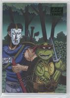 New Visions - Crime-Fighting Friends (Steve Lavigne and Ryan Brown) #/99