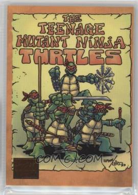 2019 Topps The Art of TMNT (Teenage Mutant Ninja Turtles) - [Base] - Orange #70 - New Visions - The Original Turtles (Kevin Eastman) /25