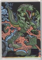 New Visions - Dino Raph and Leatherhead (Jim Lawson) #/50