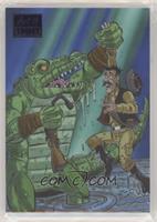 New Visions - Leatherhead's Catch (Steve Lavigne and Ryan Brown) #/50