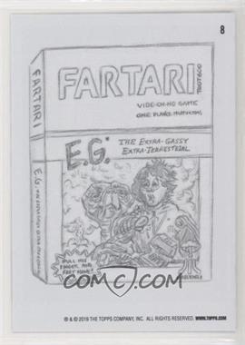 2019 Topps Wacky Packages Old School Series 8 - On Demand [Base] - Pencil Roughs #8 - Fartari E.G. The Extra-Gassy Extra-Terrestrial