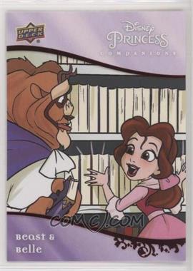 2019 Upper Deck Disney Princess - [Base] - Red #70 - Companions - Beast & Belle