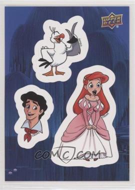 2019 Upper Deck Disney Princess - Stickers #S12 - Ariel, Scuttle, & Prince Eric