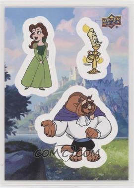 2019 Upper Deck Disney Princess - Stickers #S13 - Beast, Lumiere, & Belle